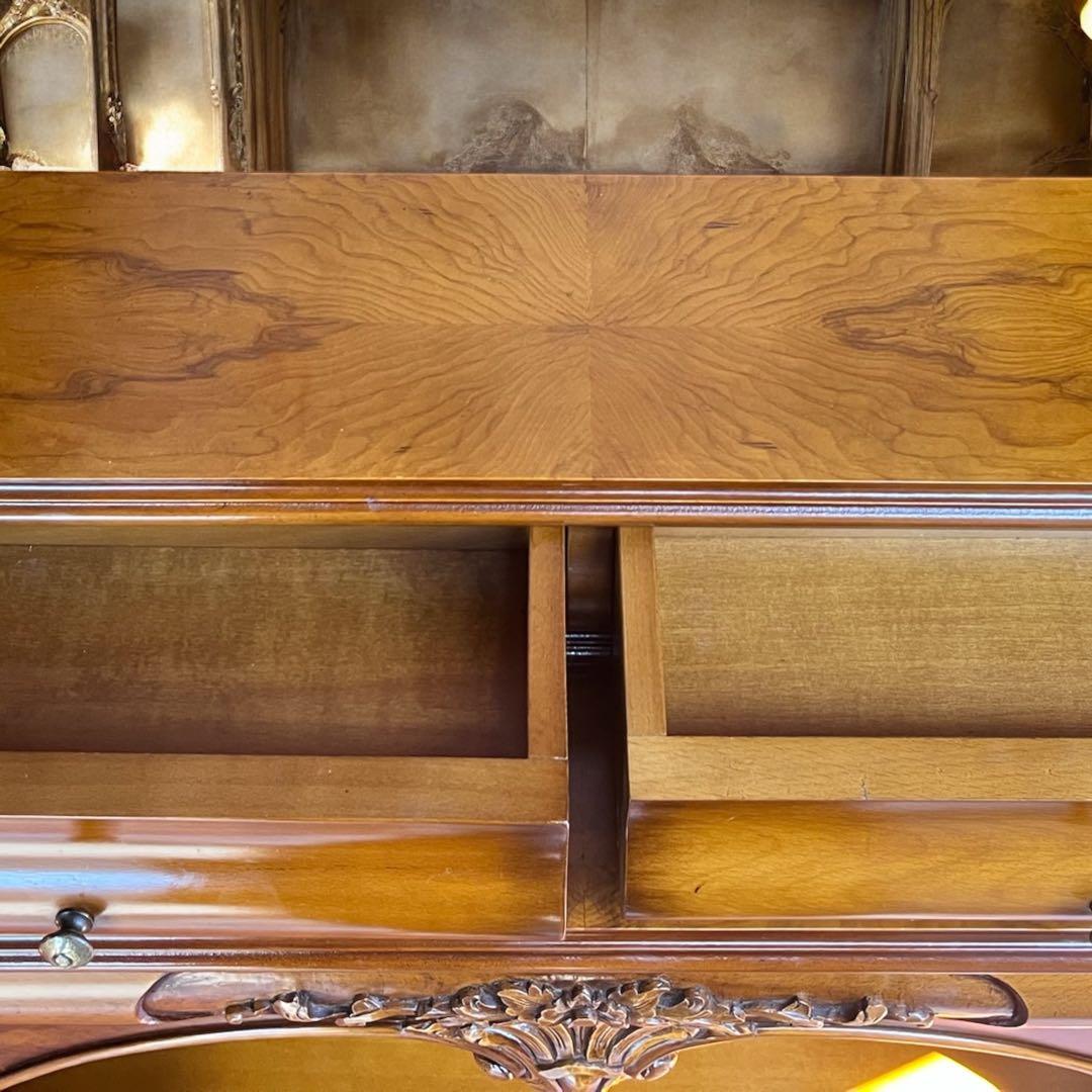 イタリア コンソール マホガニー 高級家具 イタリア家具 鏡