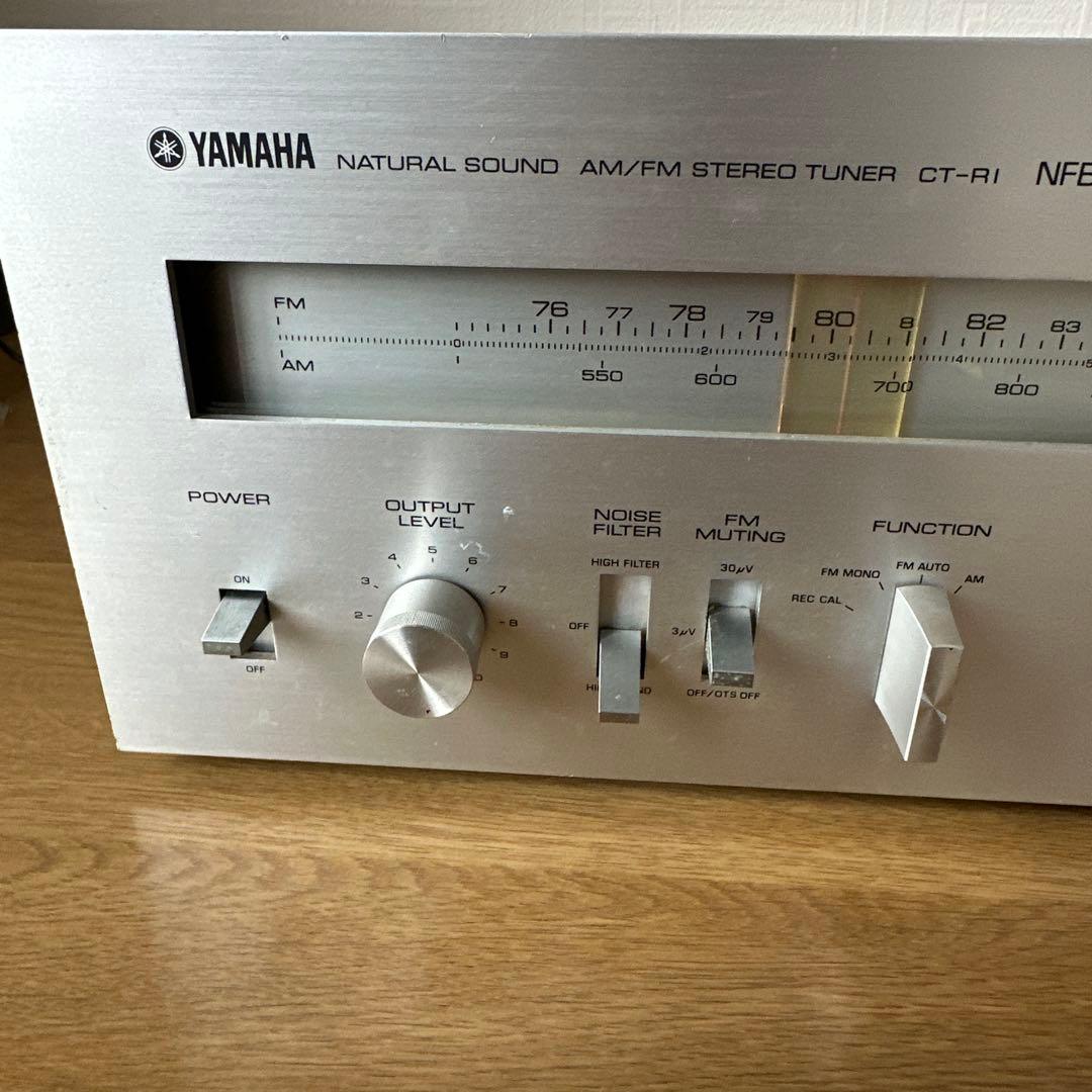 YAMAHA CT-R1 AM/FM ステレオチューナー　動作品