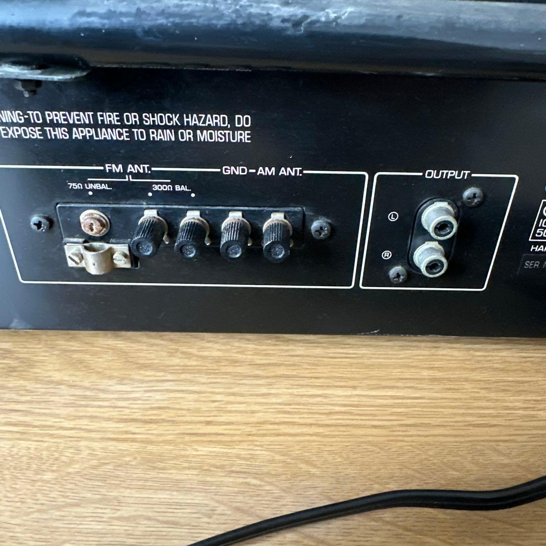 YAMAHA CT-R1 AM/FM ステレオチューナー　動作品