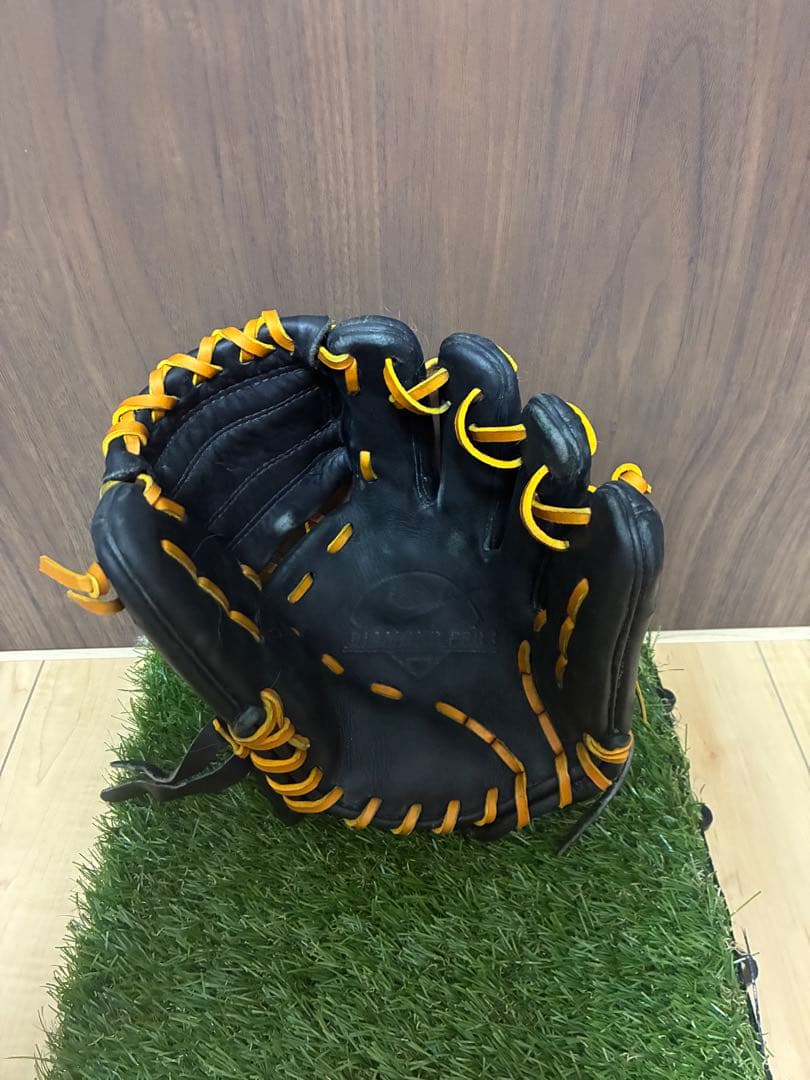 ぱおすNIKE一般軟式用内野手グラブ　全紐交換＋湯もみ型つけ済み