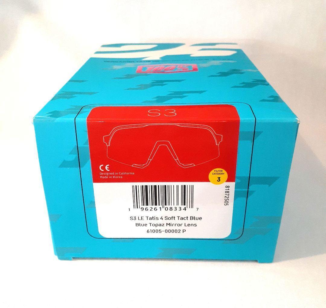 最新作 100% S3 タティス 2025 ワンハンドレッド サングラス