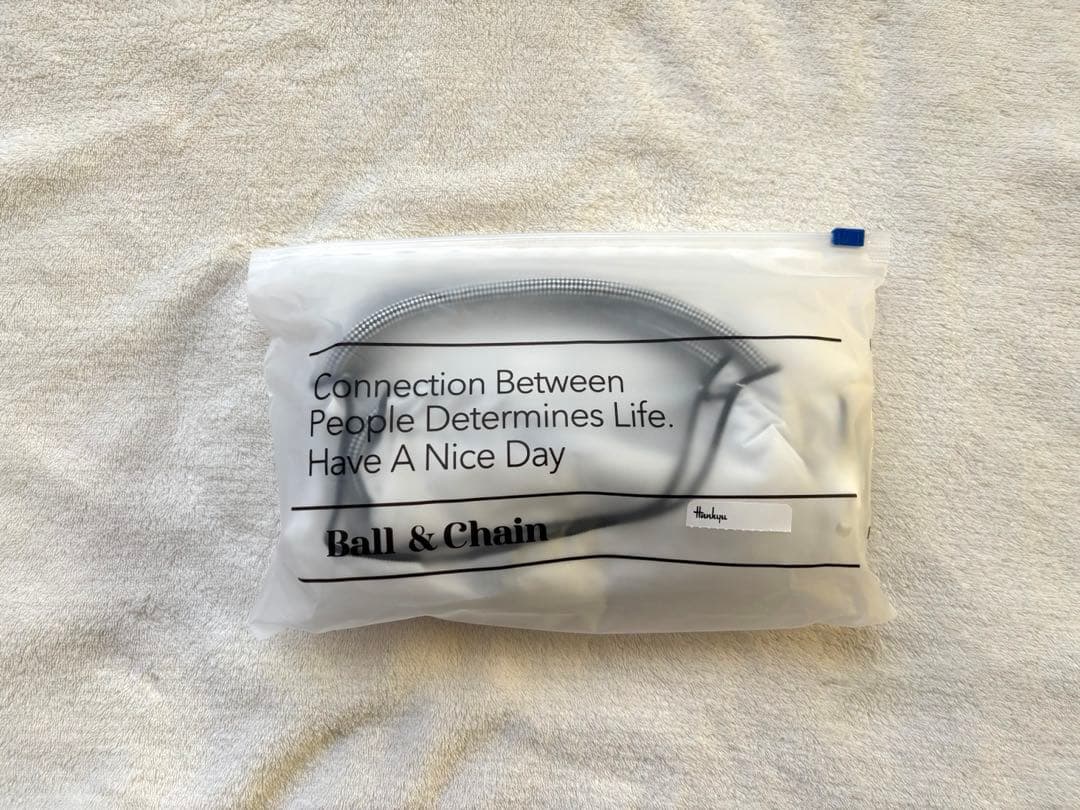 【阪急限定⚫︎Lサイズ】　ボールアンドチェーン　スヌーピー　バッグ　ホワイト