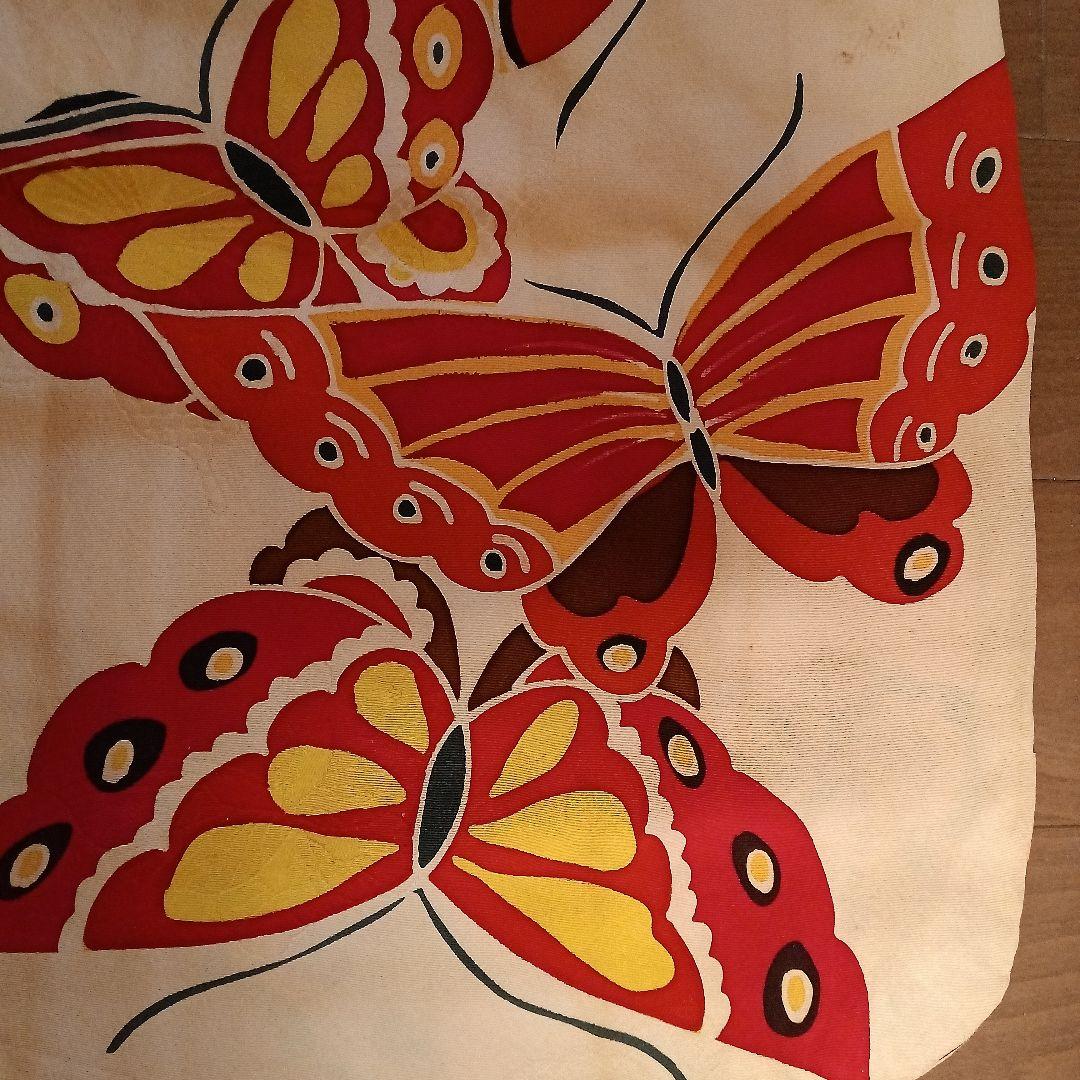 最終七五三5歳〜7歳正絹着物アンティーク誂え 4点セット♡昭和レトロ♡地紋有り