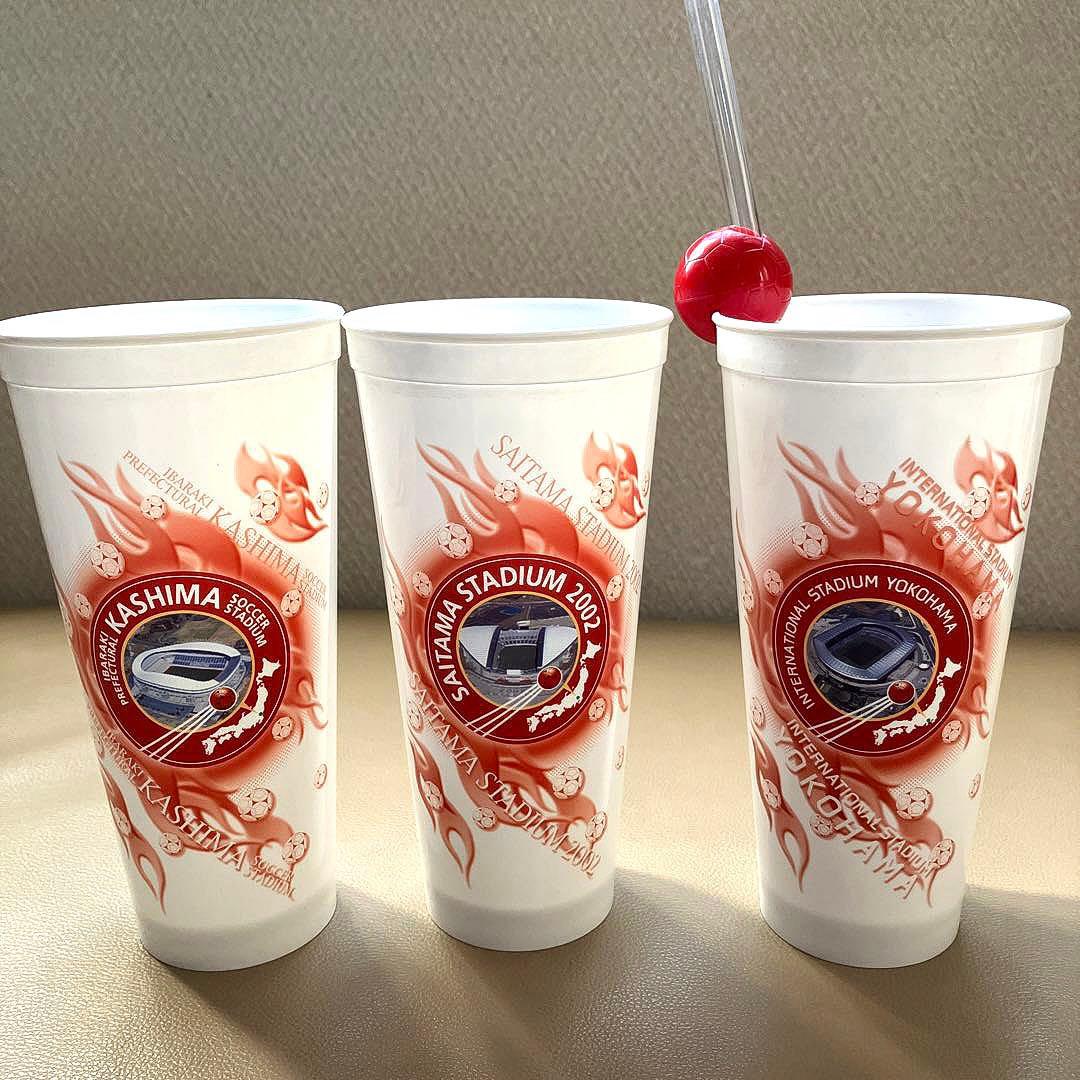 【未使用】2002 FIFAワールドカップ競技会場カップコンプリート10個セット