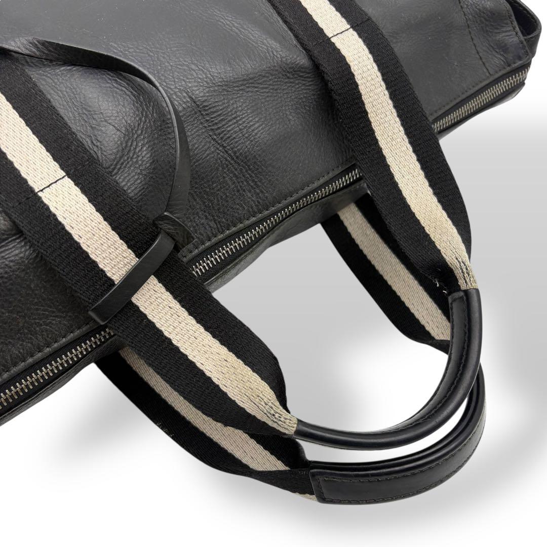 バリー BALLY トートバッグ ハンドバッグ トレスポ レザー ブラック A4