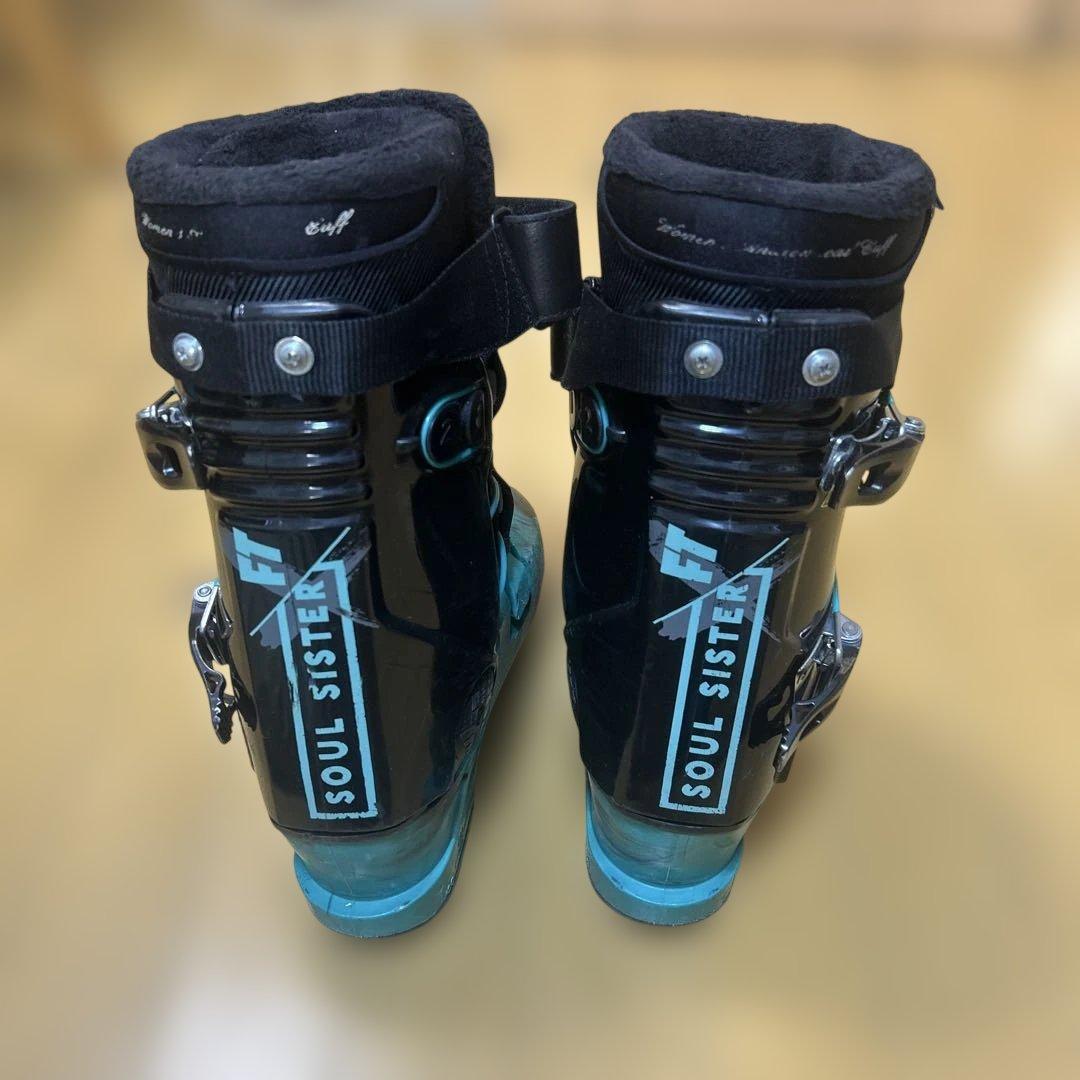 FT FULL TILT SOUL SISTERスキー用ブーツ 24.5 緑/黒