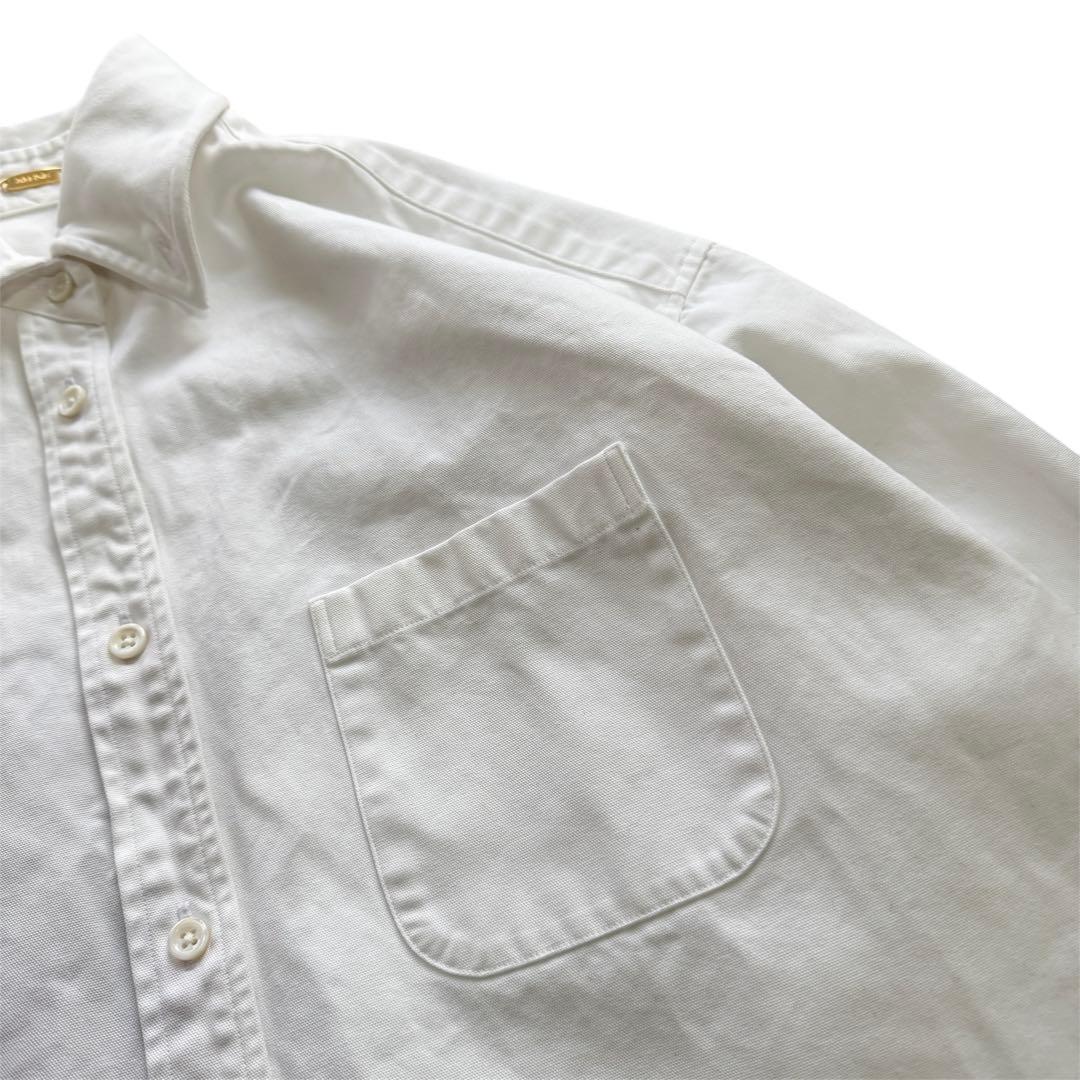 23AW MUSE OXFORD BD シャツ ジャケット ホワイト