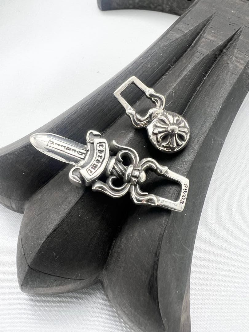 クロムハーツ ジッパープル