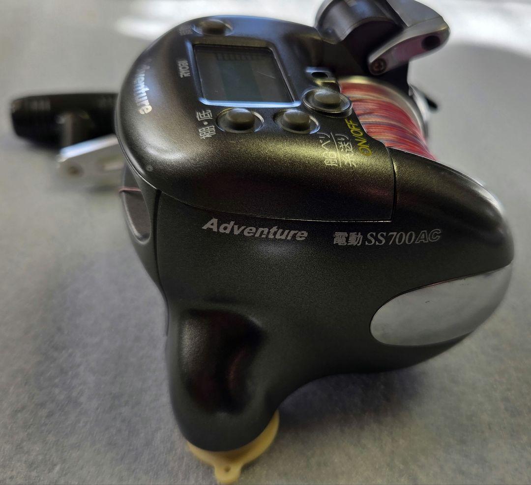 RYOBIアドベンチャーSS700AC 電動リールAdventureデジタル表示