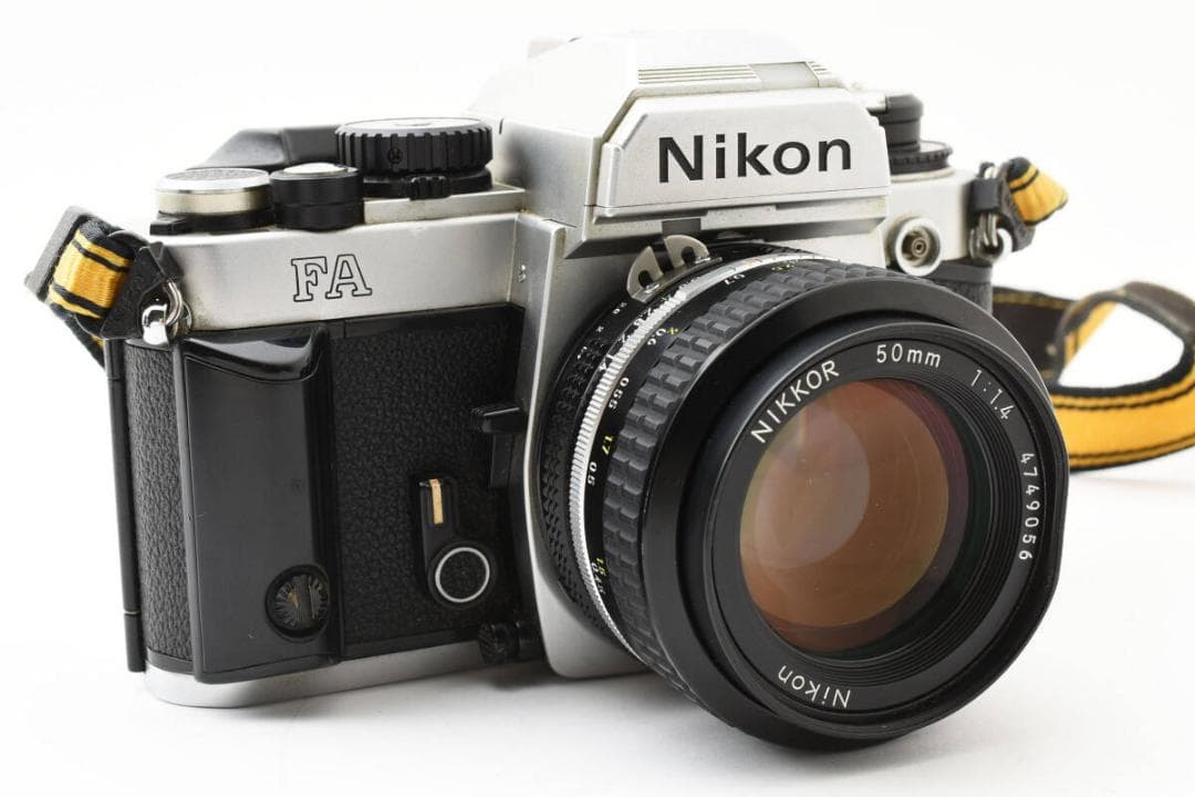 美品★ ニコン Nikon FA シルバー Ai 50mm F1.4 #1458