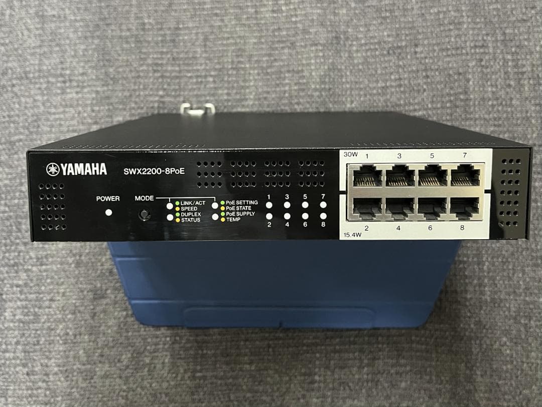YAMAHA SWX2200-8PoE スマートL2 スイッチ 中古美品 010
