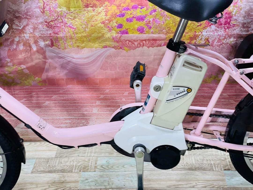 K1979 [大容量13.2Ah]電動自転車パナソニック子供乗せ 20インチ