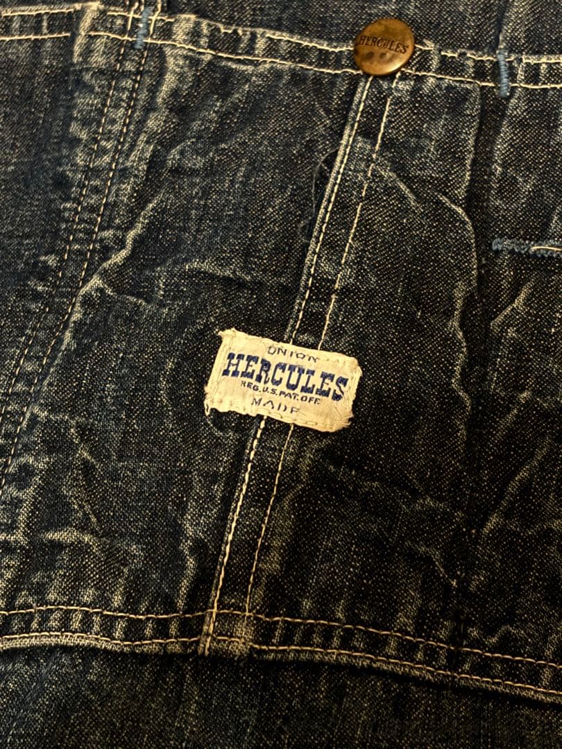【スペシャル】50s HERCULES デニムオーバーオール