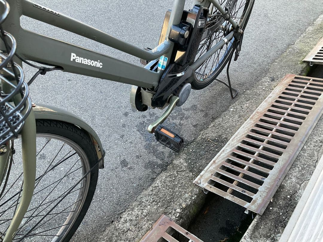 パナソニック最新機種電動アシスト自転車ティモS26インチカーキアルミボディー