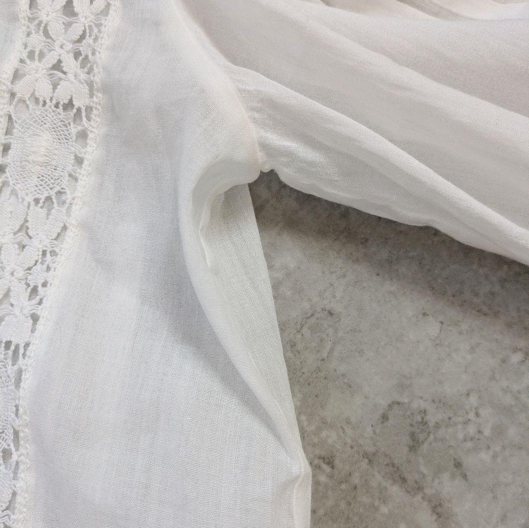 EDIT.FOR LULU ホワイト レースブラウス 長袖