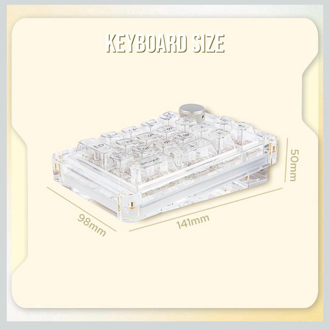 【期間限定値下げ】KiiBoom Phantom 21 テンキー クリア