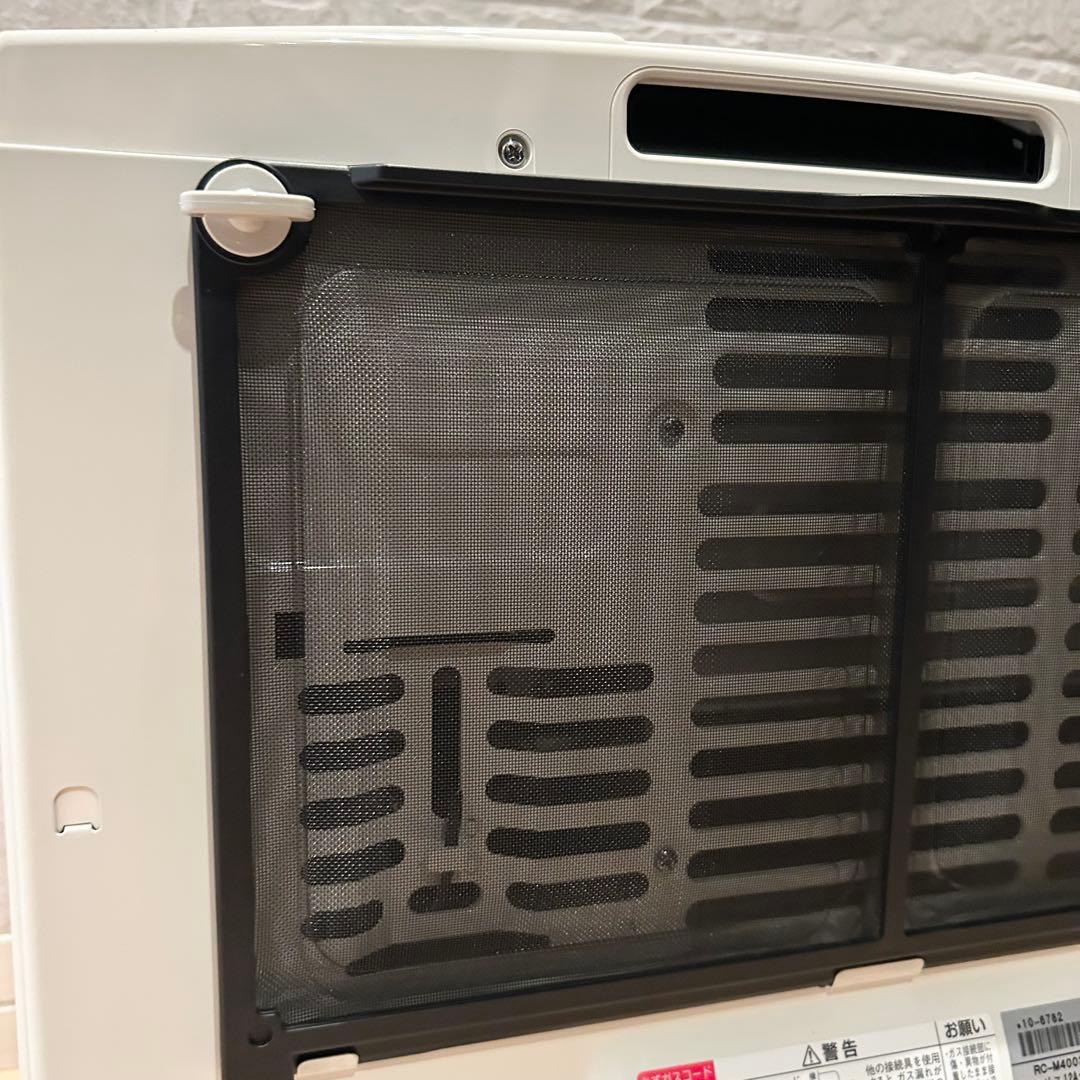 【未使用展示品】 リンナイ　ガスファンヒーター　RC-M4003E 都市ガス用