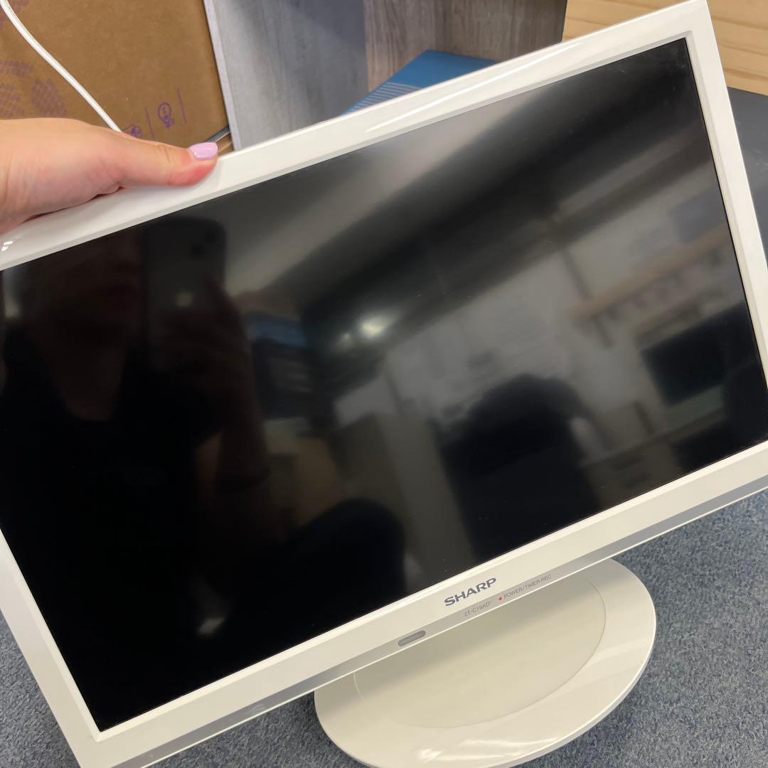 SHARP 液晶カラーテレビ 2T-C19AD 2020年19インチ ホワイト