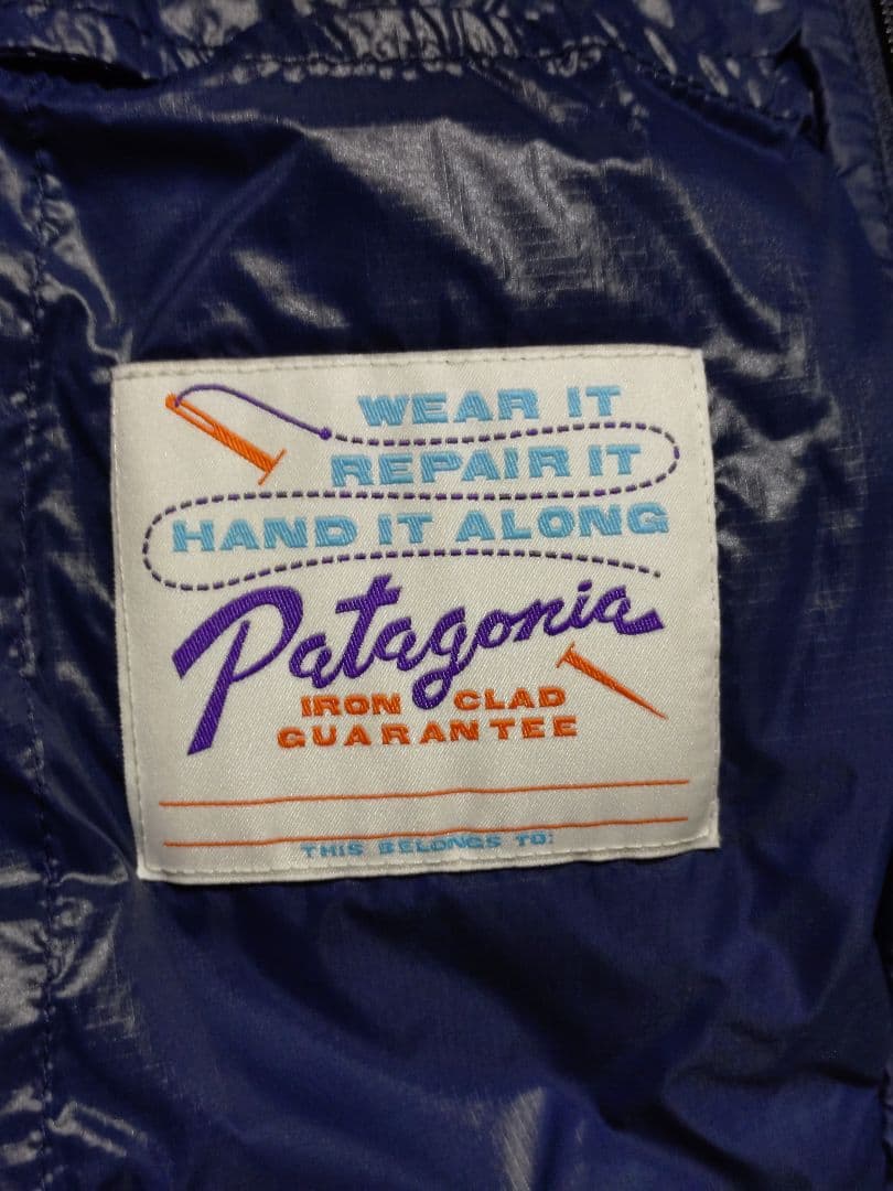 パタゴニアPatagonia ダウンジャケット　ネイビー　メンズSサイズ