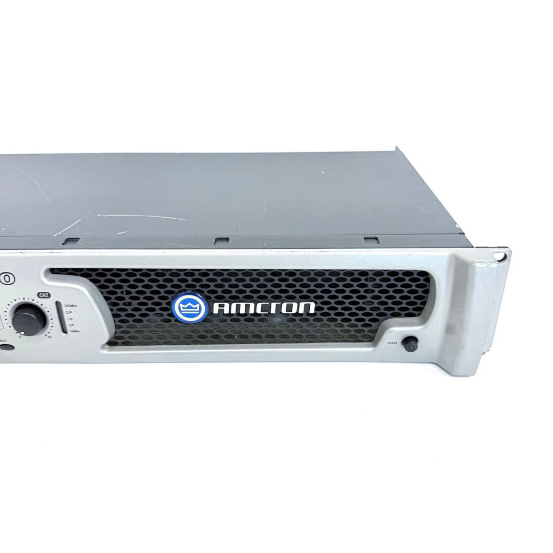 【動作良好】AMCRON XLS2000 パワーアンプ