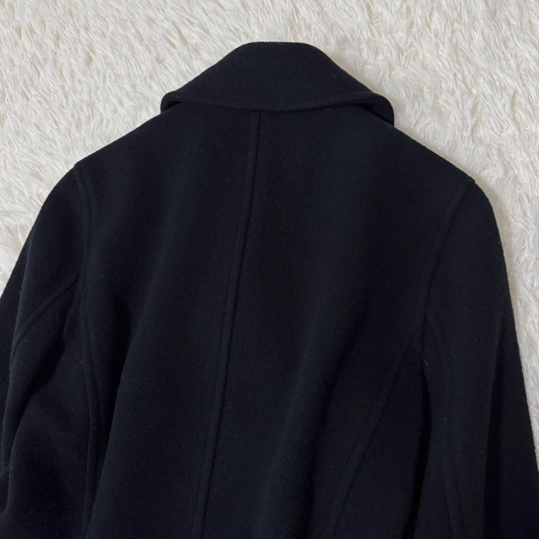 ラルフローレン ウール Pコート レディース M サイズ ブラック 日本製