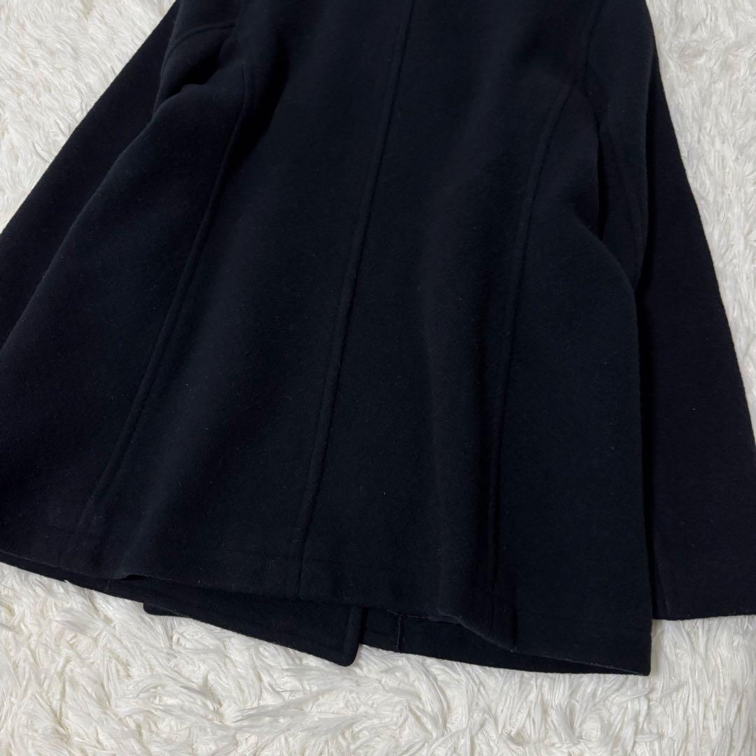 ラルフローレン ウール Pコート レディース M サイズ ブラック 日本製