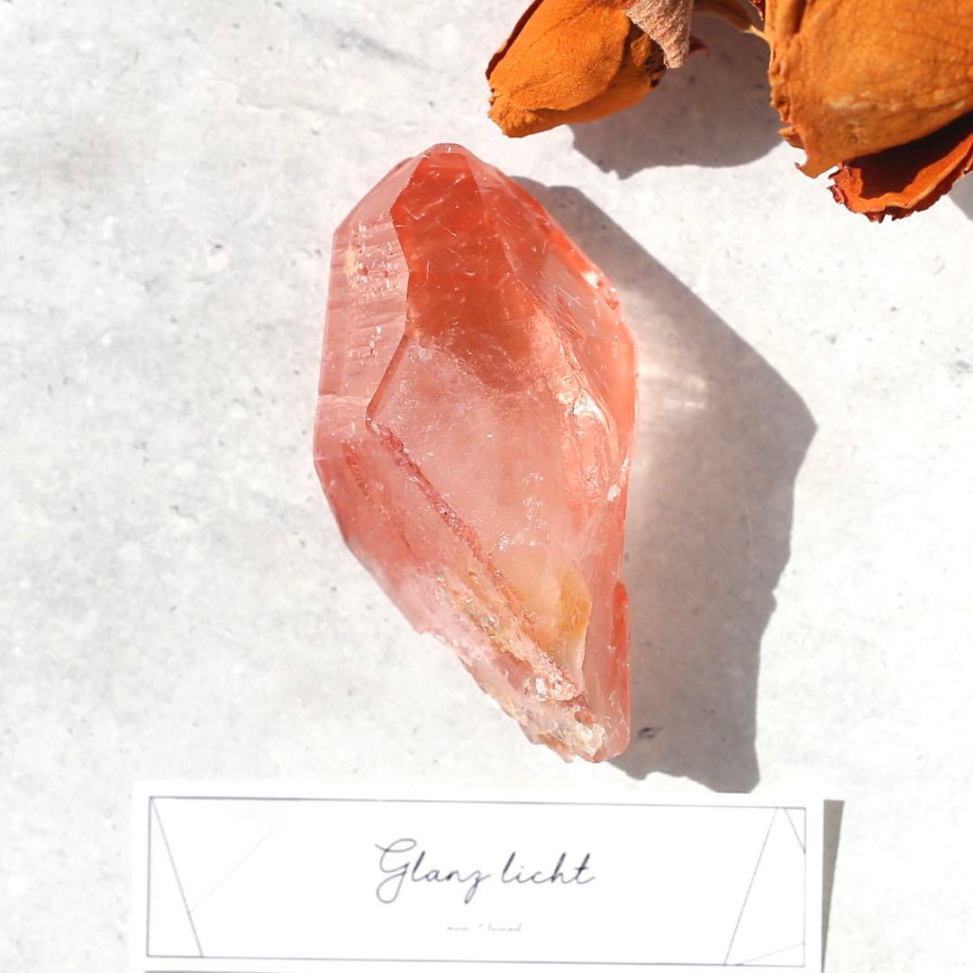 ソウルメイトツイン ディープピンクレムリアンシード 天然石 クォーツ ツインレイ