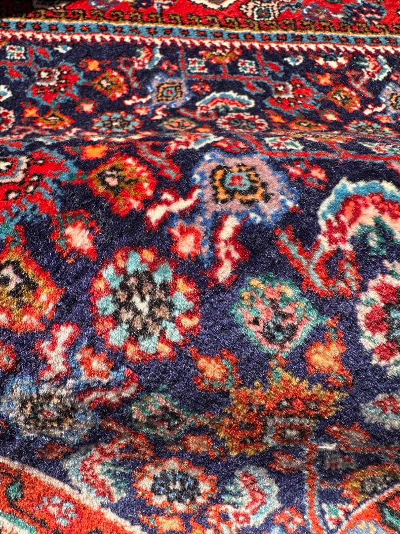 手織りペルシア絨毯　ビジャー産　サイズ約167x118cm ウール100%