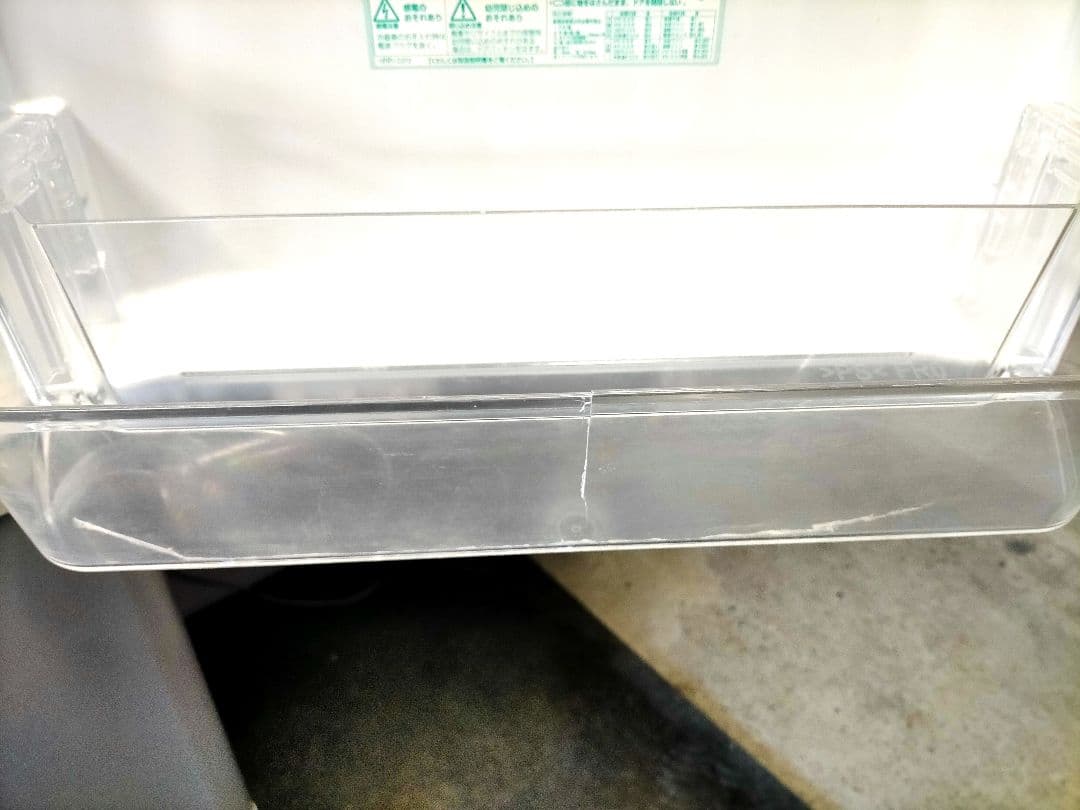 SHARP 2018年製 350Ｌ大型冷蔵庫 大容量SJ-W351D-S 両開き