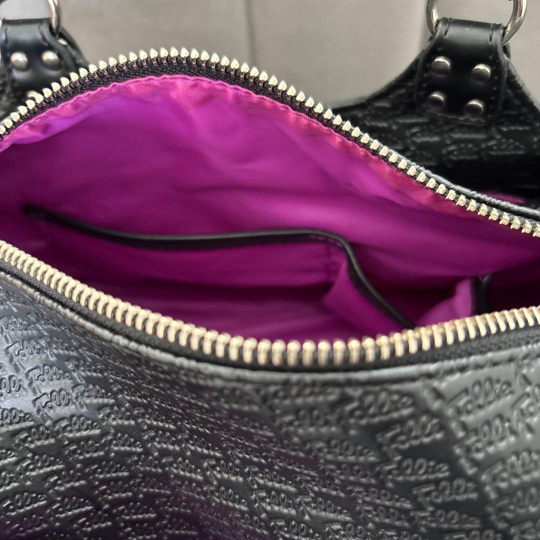 匿名配送　フォリフォリ　バック　お財布　ブラック