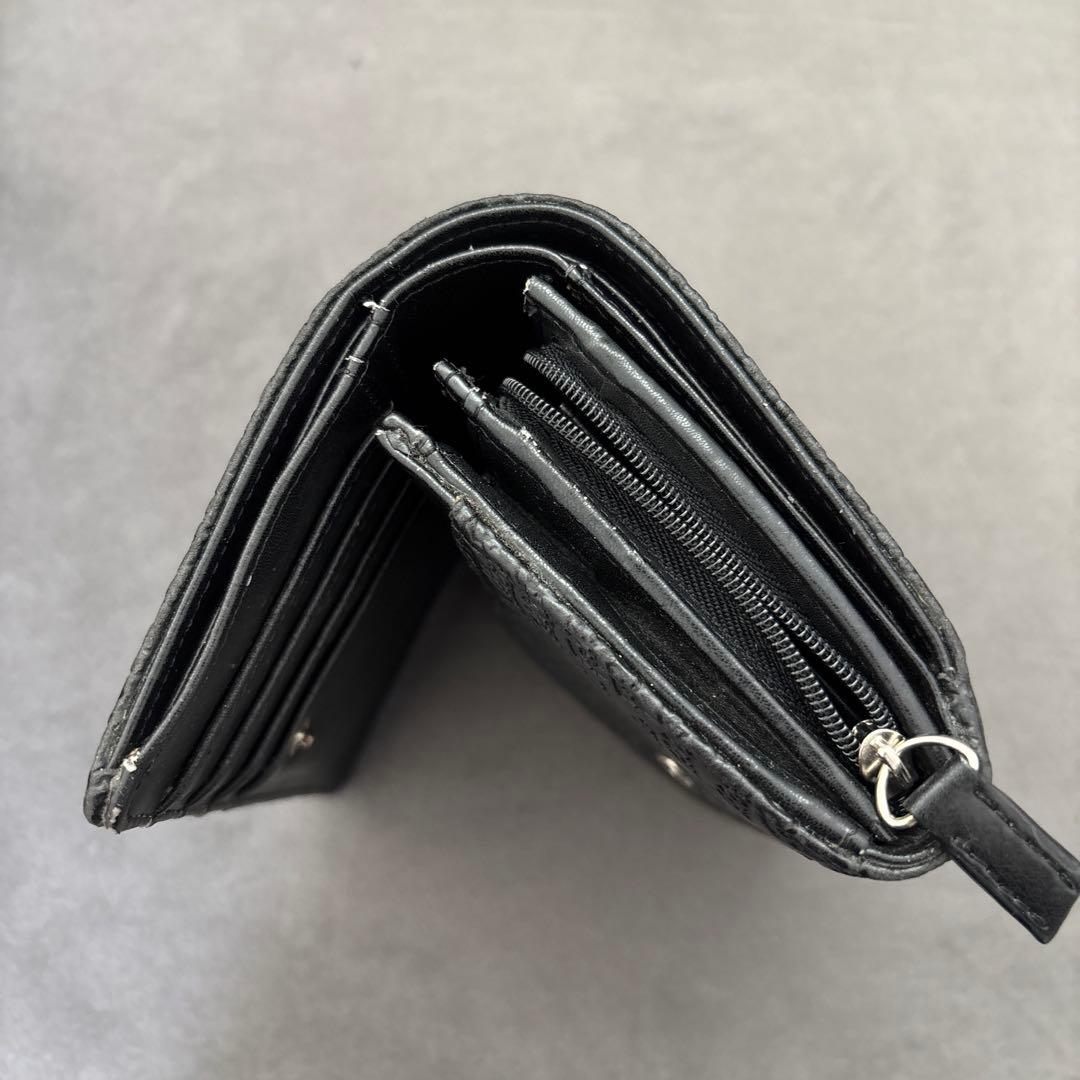 匿名配送　フォリフォリ　バック　お財布　ブラック