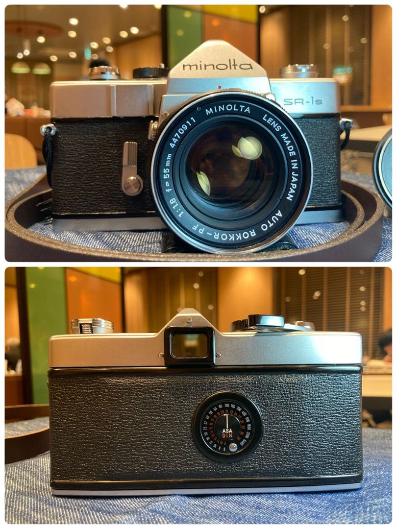 完動品＊美品＊初期保証★minolta Sr-1s&ロッコールレンズ★作例多数