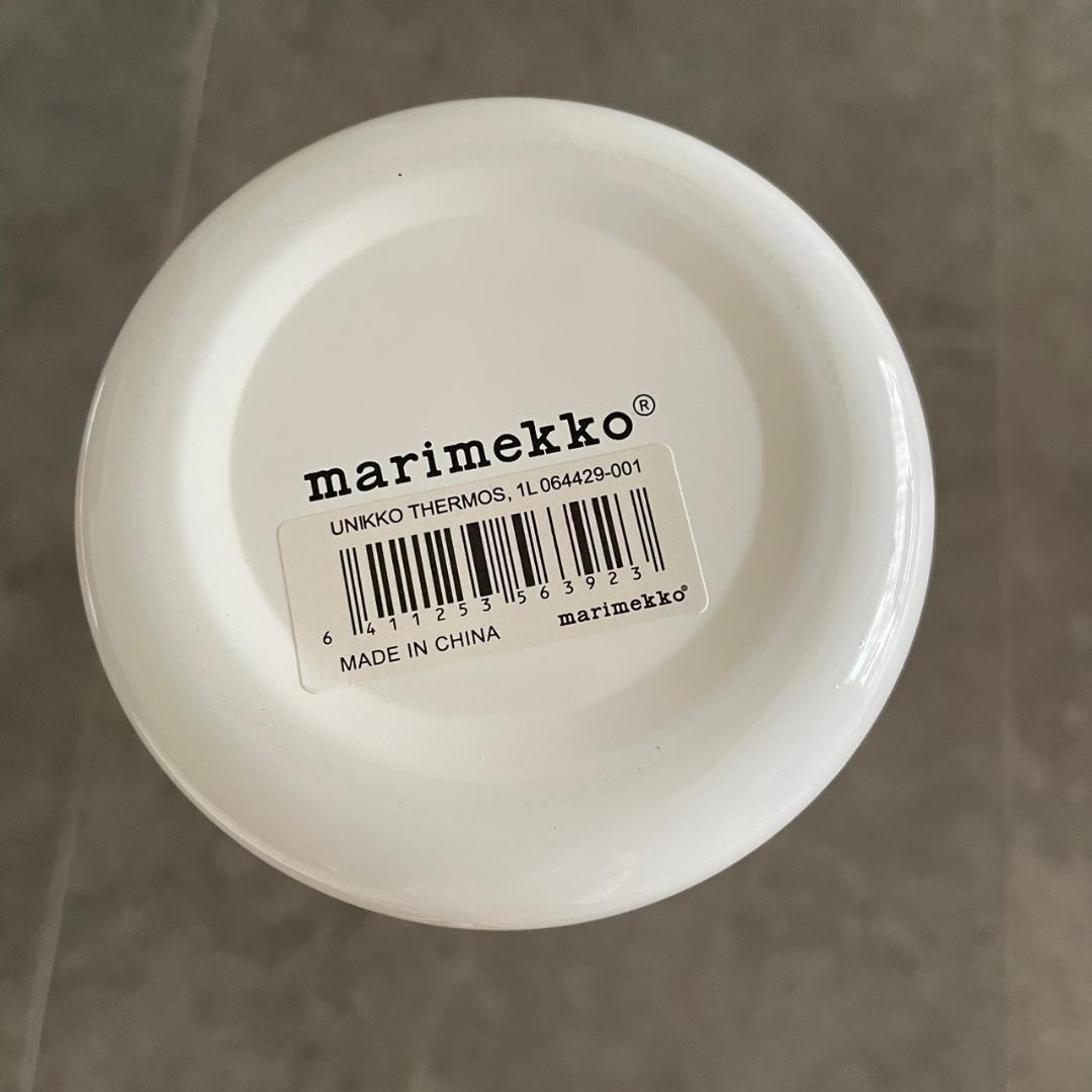 新品　Marimekko　マリメッコ　水筒　魔法瓶　ウニッコ　1L　北欧