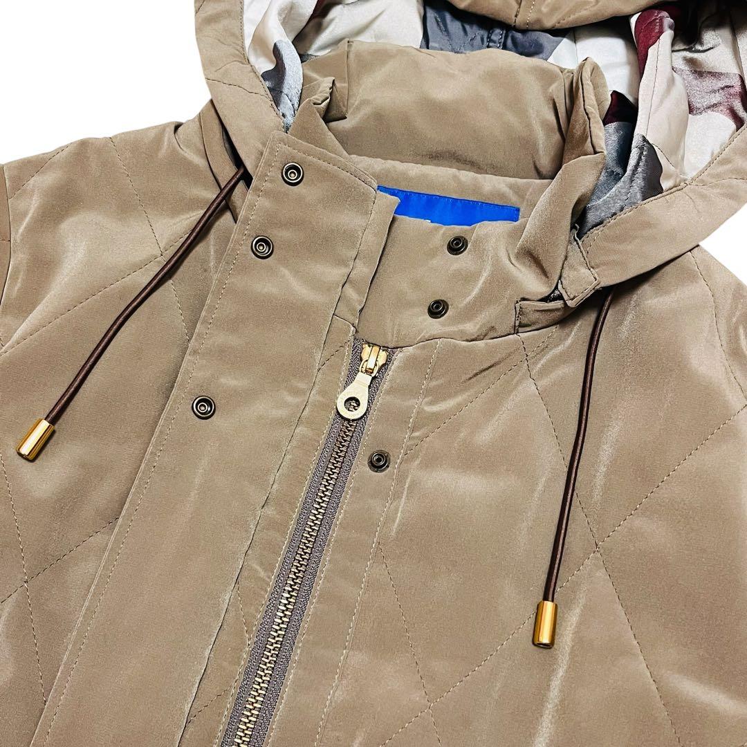 美品✨　ブルーレーベルクレストブリッジ ソフトデシンキルトコート　モッズコート