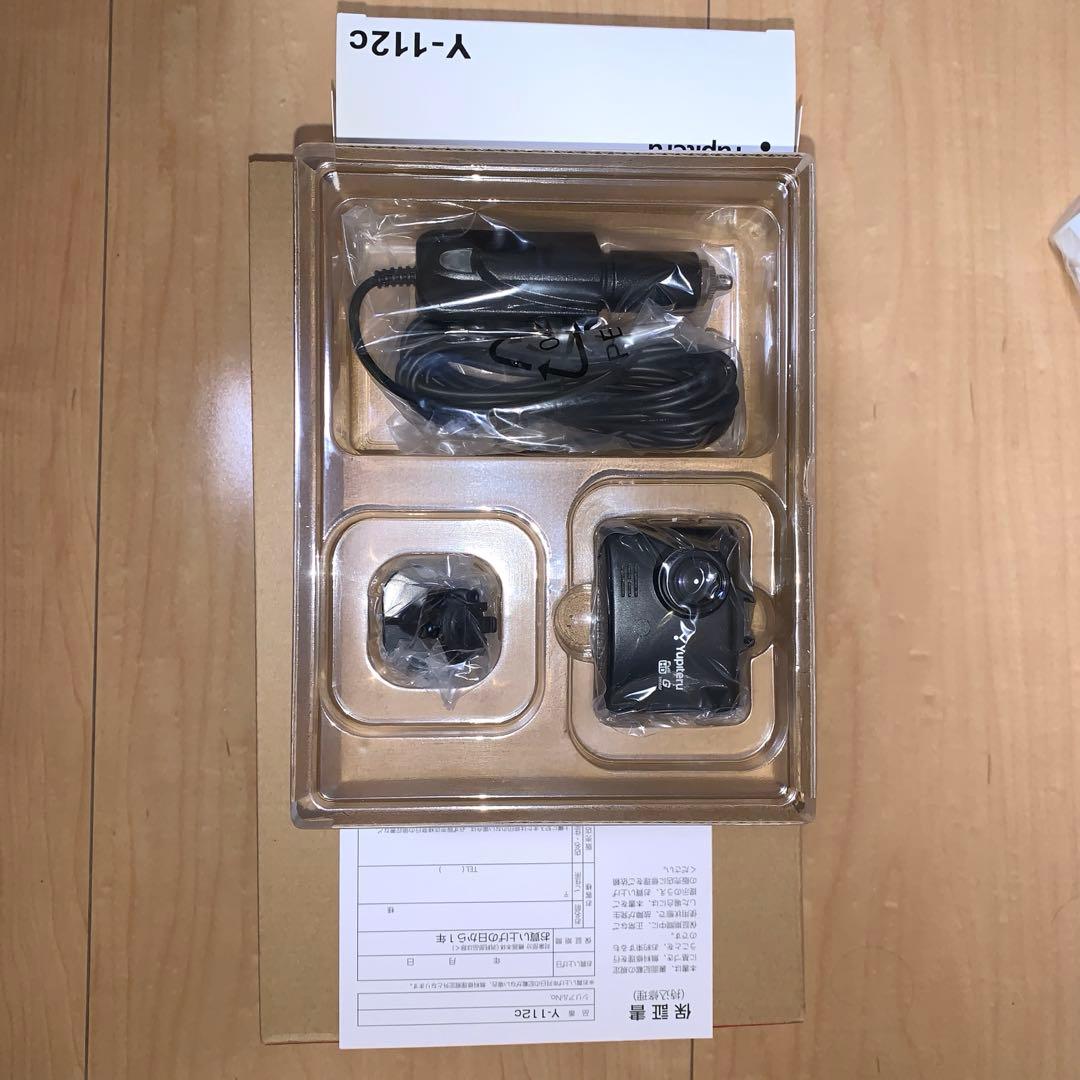 ユピテル　フロント　ドライブレコーダー　Y-112c