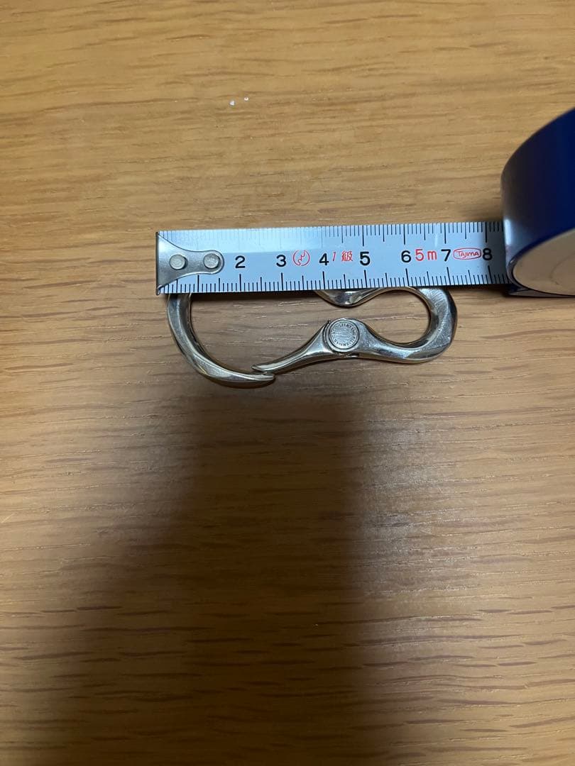 金属製カラビナ キーホルダー　ガルニ　garni sterling silver