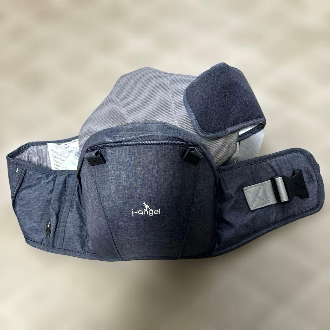人気✨i-angel Dr.Dial ダークネイビー ドクターダイヤル 抱っこ紐