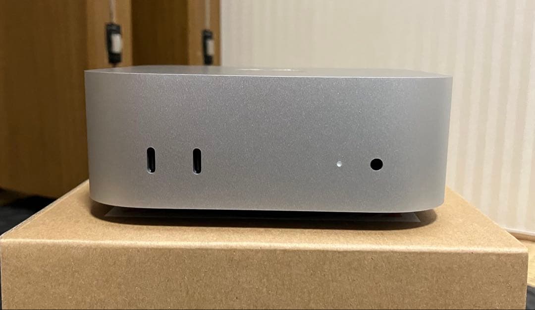 Apple Mac mini M4チップ 16GBメモリ 256GB SSD
