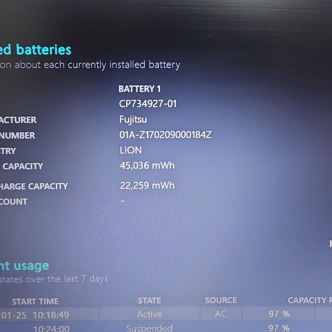 Windowsノート本体 fujitsu LIFEBOK U727/P i5/8GB/256GB