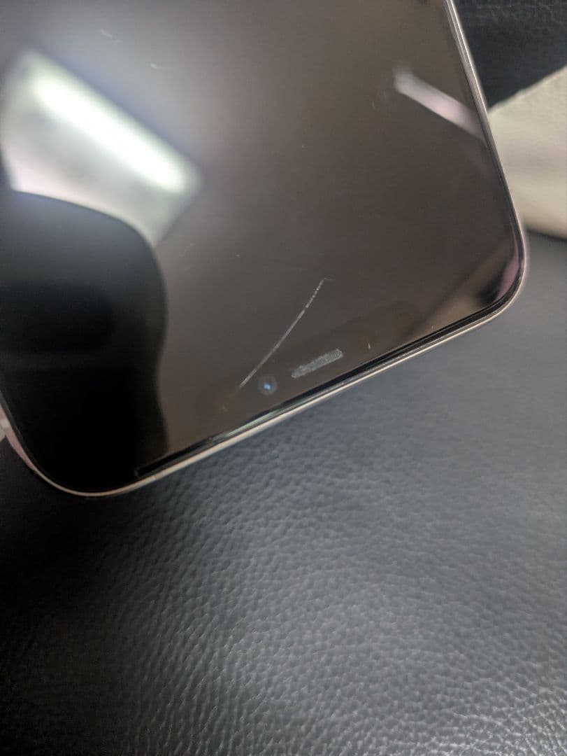 有機EL　iPhone　11 promax 256gb 銀　SIMフリー　24