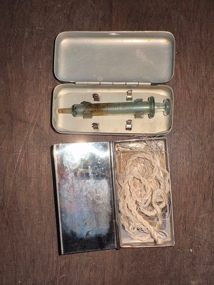 レ*ド様 ④ 旧日本軍 携帯外科器 野戦手術器 軍医 手術セット ミリタリー