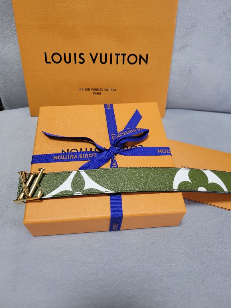 【美品】【レア】ルイヴィトンモノグラムベルト
