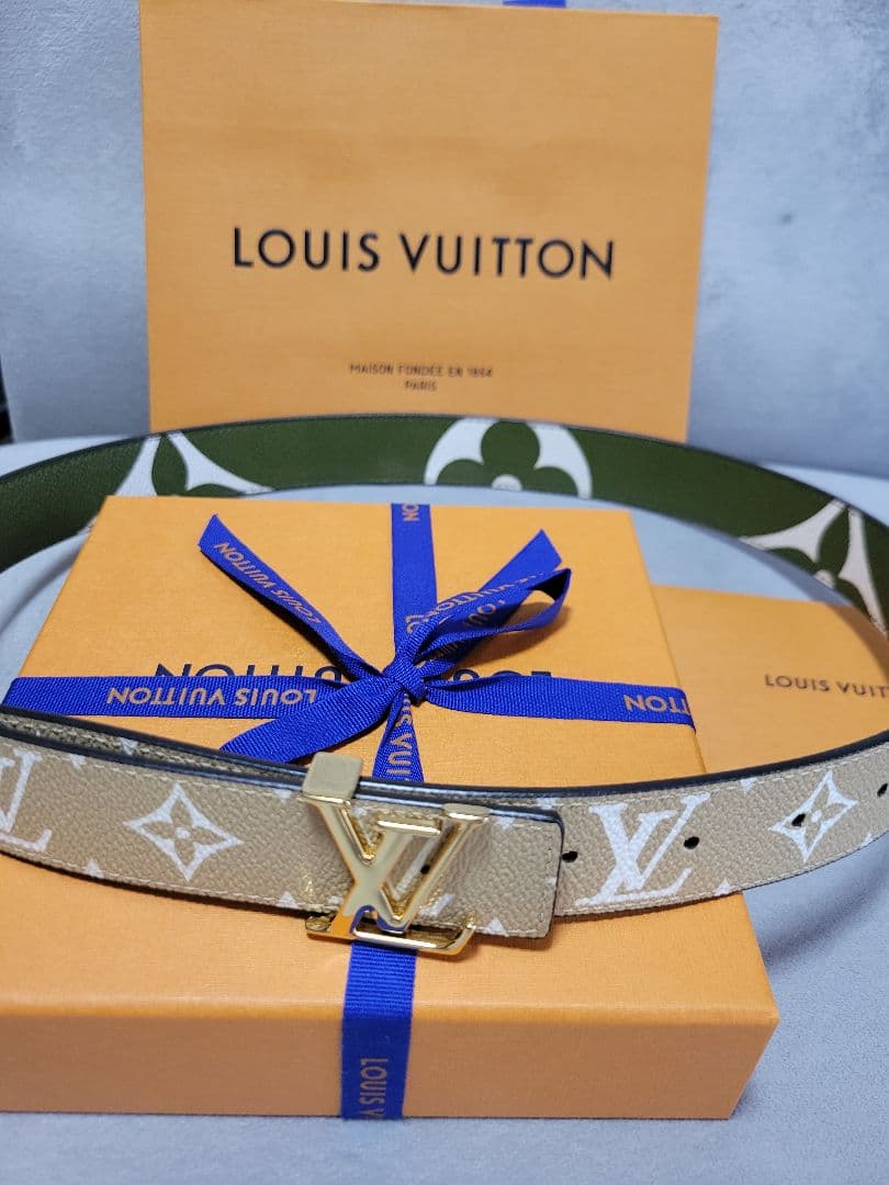 【美品】【レア】ルイヴィトンモノグラムベルト