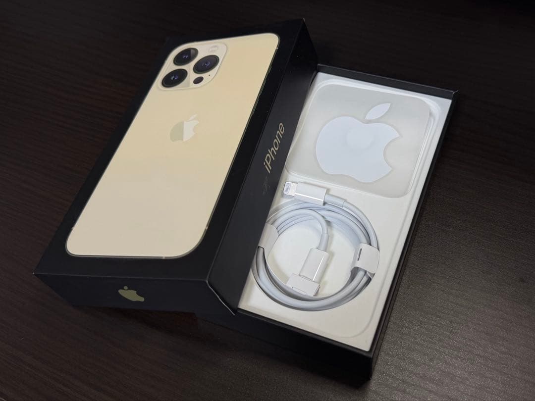 【中古】iPhone13 Pro ゴールド 1TB
