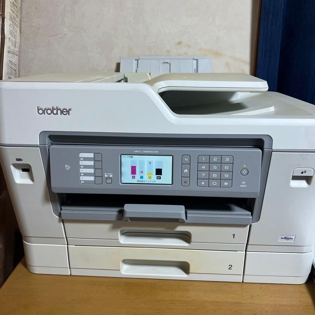 【直接限定】稼動品　brother MFC-J6995CDW プリンター