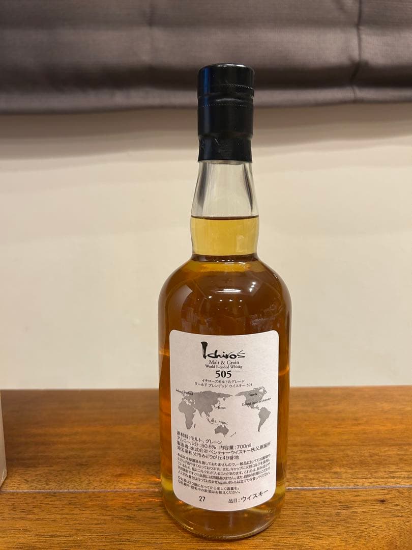 Ichiro's 505 ウイスキー 700ml 46%