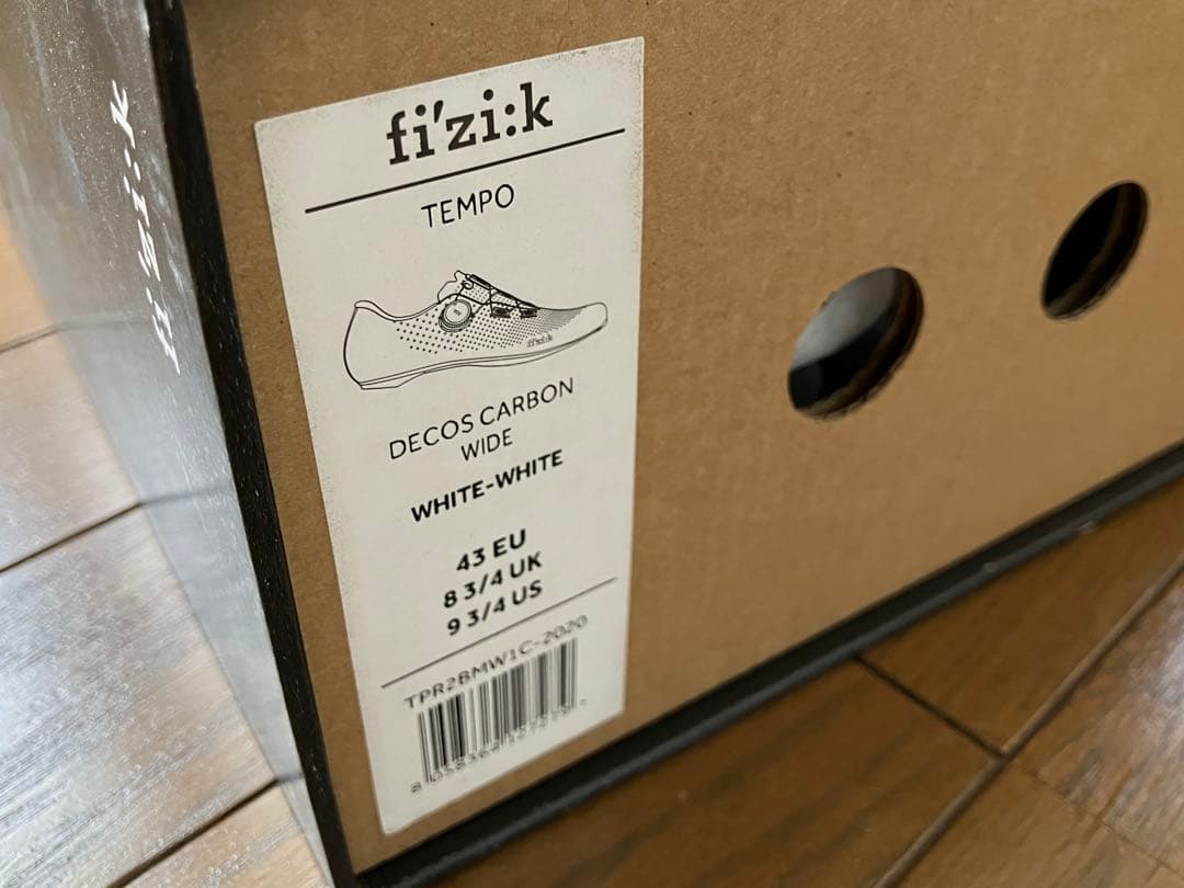 未使用 Fizik TEMPO DECOS CARBON WIDE 43