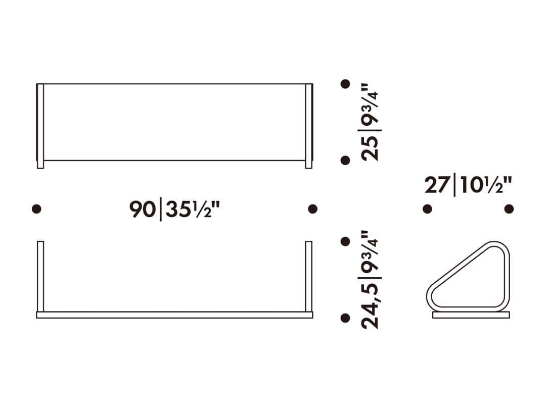 【アルテック】Artek WALL SHELF 112B【極美品】