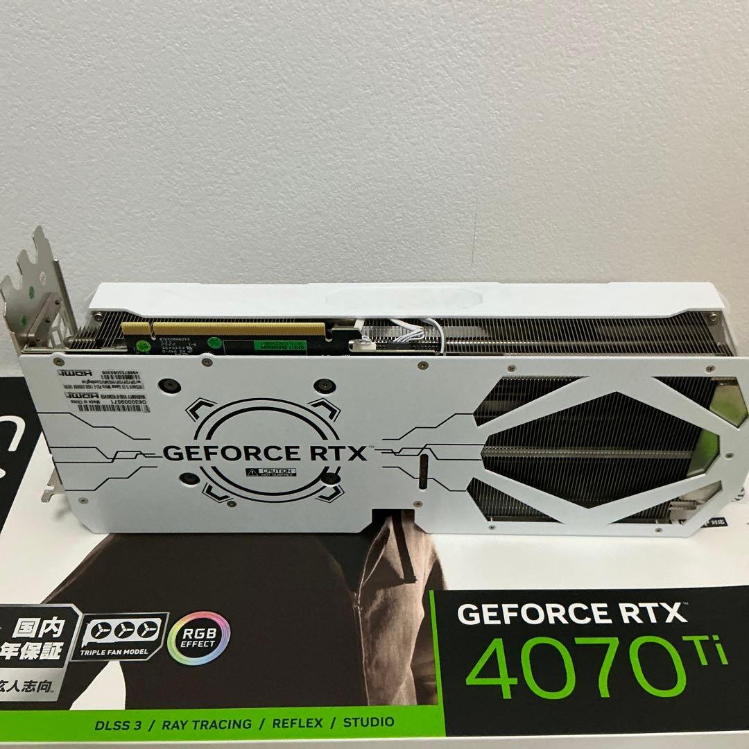 玄人志向 GARAKURO NVIDIA GeForce RTX 4070 Ti