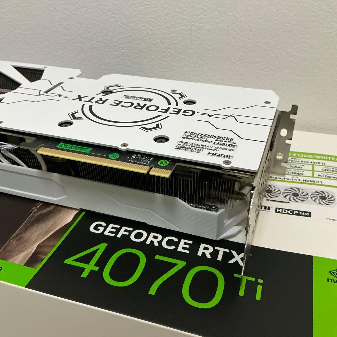 玄人志向 GARAKURO NVIDIA GeForce RTX 4070 Ti